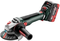 Угловая шлифмашина Metabo WVB 18 LT BL 11-125 Quick 613057660 (с 2-мя АКБ, кейс) - фото