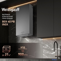 Кухонная вытяжка Weissgauff Box 40 PB Inox - фото2