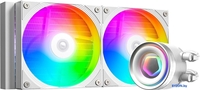 Жидкостное охлаждение для процессора ID-Cooling FX240 INF White - фото