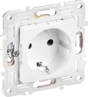 Розетка IEK Skandy SK-R14-16-1-K01 (белый) - фото