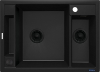 Кухонная мойка Deante Magnetic ZRM N503 (черный) - фото