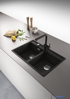 Кухонная мойка Franke Maris MRG 620-35-35 114.0661.782 (матовый черный) - фото2