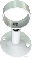 Крепление Ростела с кольцом 1 1/4" 101SCS6612Ral9016 (белый) - фото