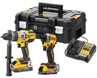 DeWalt DCK2052H1E1T (шуруповерт, винтоверт, 2 АКБ, кейс) - фото