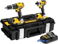 DeWalt DCK285M2 (шуруповерт, винтоверт, 2 АКБ, кейс) - фото