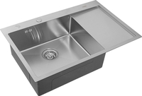 Кухонная мойка ARFEKA ECO AR 780*500 L SATIN - фото