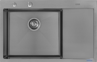Кухонная мойка ARFEKA ECO AR 780*500 L SATIN - фото2
