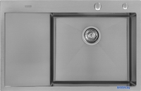 Кухонная мойка ARFEKA ECO AR 780*500 R SATIN - фото2
