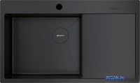 Кухонная мойка Omoikiri Akisame 86 Side-L GB 4997043 (графит) - фото