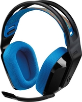 Наушники Logitech G535 (черный/синий) - фото