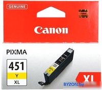 Картридж Canon CLI-451Y XL - фото