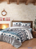 Постельное белье Karven Cozy Green Евро N244 - фото