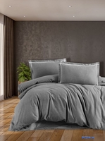 Постельное белье Karven Soprano Grey Евро N244 - фото