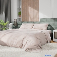 Постельное белье Этель Tencel 2сп 10655051 (бежевый) - фото