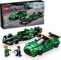 Конструктор LEGO Speed Champions 76925 Гоночные автомобили Aston Martin Valkyrie AMR Pro и Aston Martin Vantage GT3 - фото2