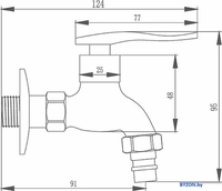 Смеситель Haiba HB522 - фото2