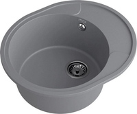 Кухонная мойка GranFest Urban GF-UR-857L (темно-серый) - фото2