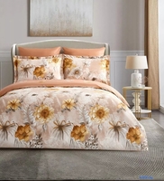 Постельное белье Arya Alamode Calendula 2сп 8680943243980 (оранжевый) - фото