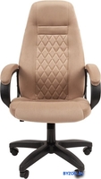 Офисное кресло CHAIRMAN Home 951 (велюр, Т-10 бежевый) - фото2