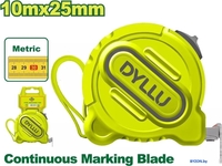 Рулетка Dyllu DTMT1250M - фото