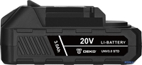 Аккумулятор Deko UNV3.0 STD 063-4493 (20В/3 Ач) - фото2