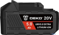 Аккумулятор Deko UNV5.0 Extra 063-4497 (20В/5 Ач) - фото2