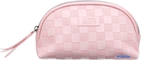 Косметичка Dewal Beauty Шашки BG-331 (розовый) - фото