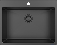 Кухонная мойка Schtoff Best Decor Black 6050 - фото