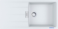 Кухонная мойка Franke Centro CNG 611-100 XL 114.0687.331 (белый) - фото