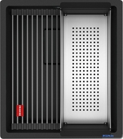 Кухонная мойка Franke Kanon KNG 110-37 125.0721.149 (матовый черный) - фото