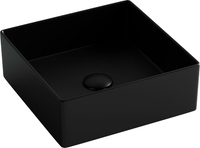 Умывальник Ceramica Nova CN6068MB (черный матовый) - фото