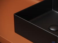 Умывальник Ceramica Nova CN6068MB (черный матовый) - фото2