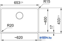 Кухонная мойка Franke Maris MRG 110-62 125.0697.758 (матовый черный) - фото2
