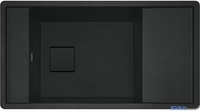 Кухонная мойка Franke Fresno FSG 611-88 114.0721.148 (матовый черный) - фото