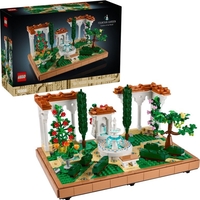 Конструктор LEGO Icons 10359 Сад с фонтаном - фото
