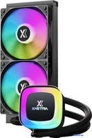 Система жидкостного охлаждения для процессора XASTRA LP240 ARGB BK - фото2
