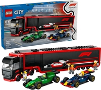 Конструктор LEGO City 60445 Грузовик F1 с болидами RB20 и AMR24 F1 - фото2, картинка2 Конструктор LEGO City 60445 Грузовик F1 с болидами RB20 и AMR24 F1 - фото2