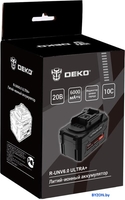 Аккумулятор Deko R-UNV6.0 Ultra+ 083-1019 (20В/6 Ач) - фото2