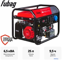 Бензиновый генератор Fubag BS 6600 A ES 646281 - фото