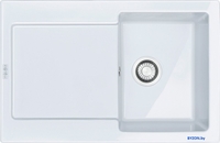 Кухонная мойка Franke Maris MRK 611-78 124.0442.559 (белый) - фото