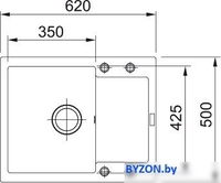 Кухонная мойка Franke Maris MRG 611-62 114.0676.031 (матовый черный) - фото2