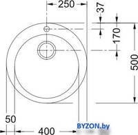 Кухонная мойка Franke Solo SOD 610-50 143.0676.466 (бежевый) - фото2