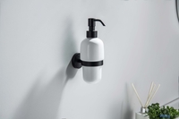 Дозатор для жидкого мыла Aquatek Бетта AQ4605MB (черный матовый) - фото2