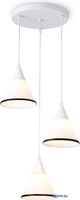 Подвесная люстра Ambrella Traditional TR3167/3 WH/BK (белый/черный) - фото2