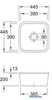 Кухонная мойка Villeroy & Boch Cisterna 50 670301R1 - фото2