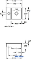 Кухонная мойка Villeroy & Boch Subway XU 675802I4 - фото