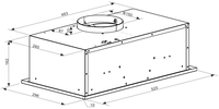 Кухонная вытяжка Weissgauff Box 600 PB IX - фото2