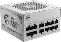 Блок питания MSI MAG A850GL PCIE5 WHITE - фото
