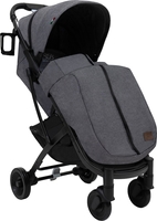 Коляска прогулочная «книга» Sweet Baby Compatto (grey) - фото2