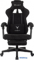 Игровое (геймерское) кресло Knight Lord/F (черный экомех) - фото2